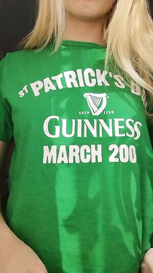 St. Patrick's day titty drop