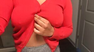 My favorite red cardigan 💋