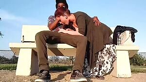 Sucking Dick On Public Park Bench In Broad Daylight