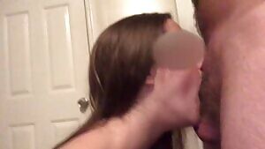 Watch me deep throat