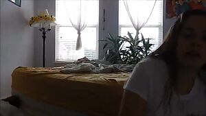 Showing off what she can do with her boobs