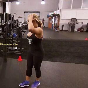 Nattie's Fat Ass in Tight Leggings