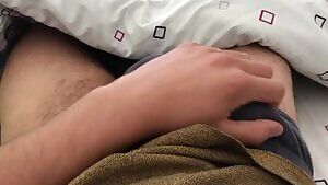 i love how my bulge looks on briefs – and grabbing it 😋