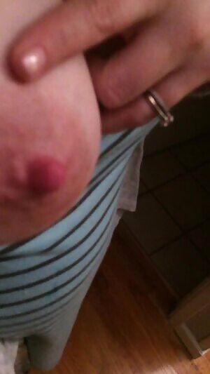 My 32 yo wife having let-down all over the floor.