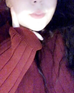 getting spitty in daddy’s sweater