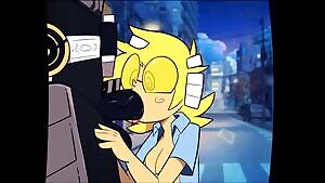 OOO SaGoZou form, Blowjob from Owl Girl