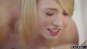 Nerdy Girl Trillium Thanks Her Step-Sister Niki Snow For Introducing Her To Big Black Cock