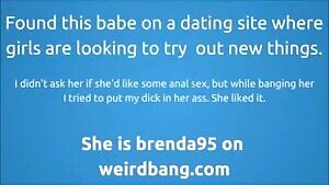 Hot Babe Wants Anal Because She Is So Bored