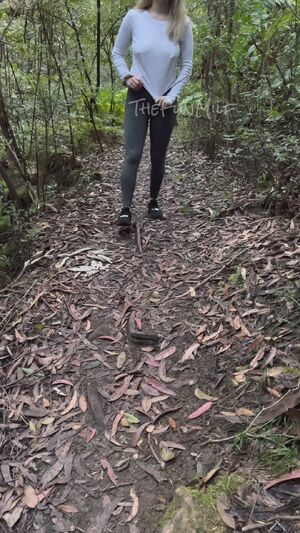 I think everyone I passed on the hike noticed my nipples [GIF]