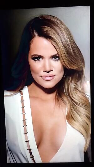 Khloe Kardashian takes STRONG ROPES OF HOT CUM to her sexy face!!!!