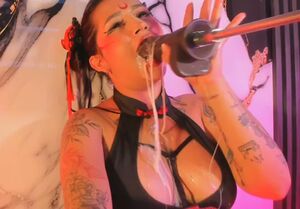 Throated BBC slut Deepthroat Deepthroatius