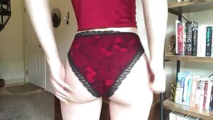 reeing myself from the confines of these panties