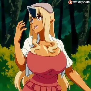 Tionishia's showing off her big tits