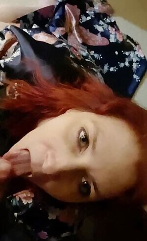 Amateur milf cum in mouth