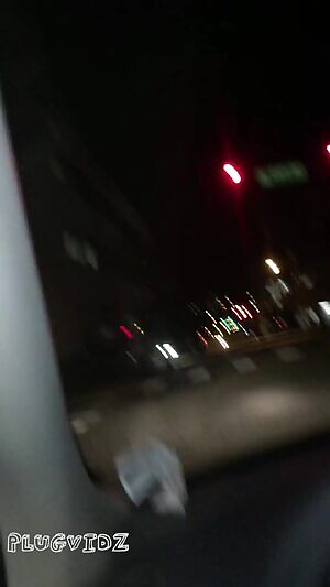 She didn't want to wait to get home to swallow me so we made a stop at our fav spot👌