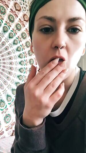 Always lick them clean