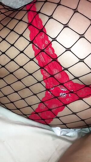 Locked and edging with her vibrator