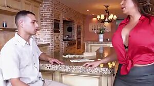 Julianna Vega - Stepmom bounces on cock