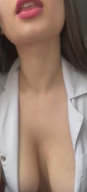 Your secretary will reveal her boobs to you like this