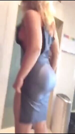 Booty too big for that dress