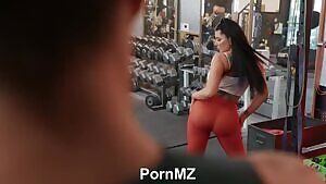Romi Rain - Spotting Her Ass