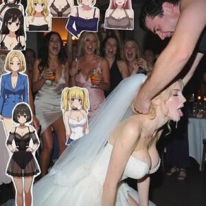 Brides Ai Generated Amateur Blowjob Bride