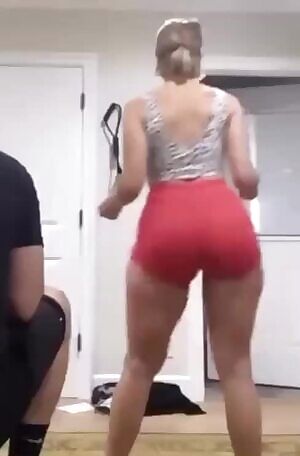Mom showing her teenage son her twerking skills share viral video
