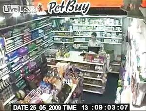 Another Pet Caused ENF Caught on CCTV