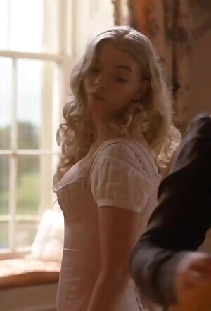 Anya Taylor-Joy's great cleavage