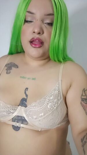 Blowing Clouds Alt Lipstick Fetish Smoking