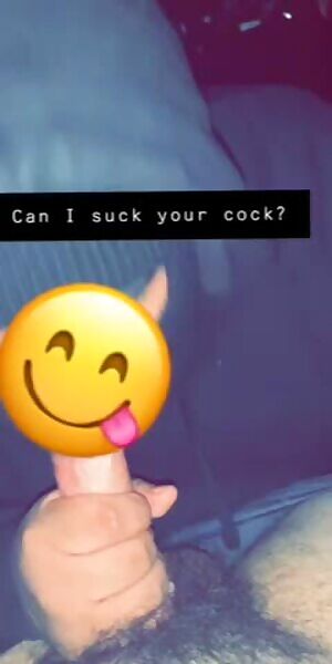 Can I suck your cock right now?