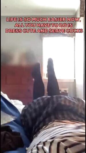 It's so nice of your landlord to pay all your expenses. All you have to do is take care of him and his friends when they come over. Now you just wait around all day, eager for another round.