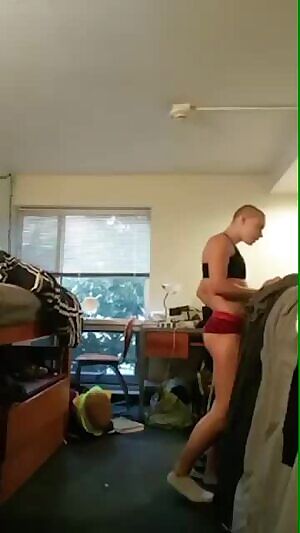 My friend lost a bet. She has such a nice booty