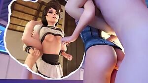 Another Variation of Elizabeth Looking Through Tear