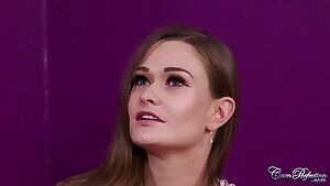 She can't believe what just happened