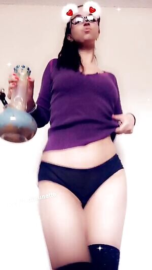 Celebrating on snapchat