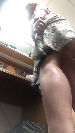 The office cam captured something...new today. I can’t believe this happened! Eeek!