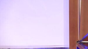 Sexy Italian Model Kejvina Kthella Sexy Dance Live on Stage