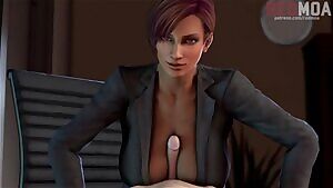 Lisa Hamilton hands-free paizuri