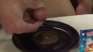Food Play Cock Cum Cumshot Penis