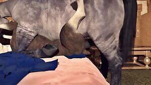 What animals get up to when no one's looking.