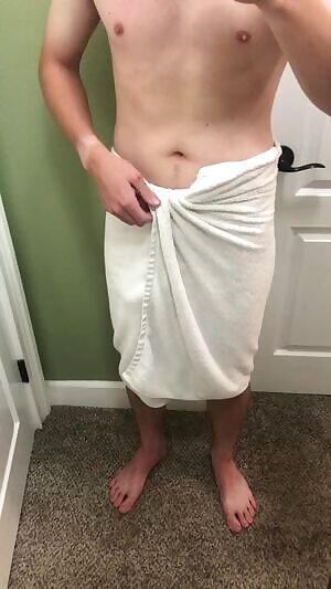 Fresh out of the shower!