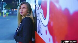 Busty Brunette Canela Skin