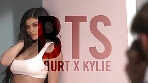 Behind the Scenes at the KOURT X KYLIE Collab Photo Shoot