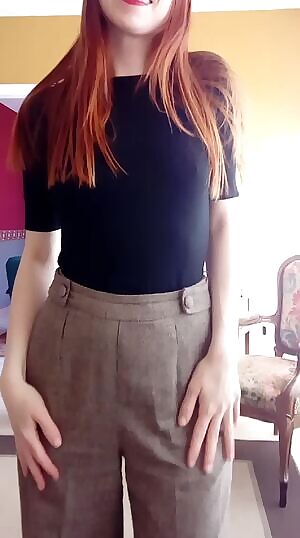 You wanted to see what my underwear is like? too bad.