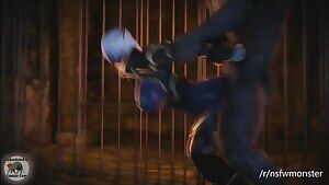 Nigh elf in the dungeons