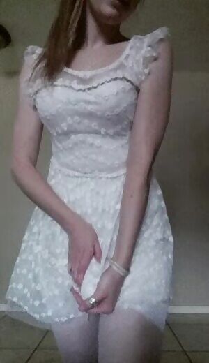 Wanna guess what's under mistress's dress?