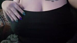 I grope my own tits when I'm bored 😉