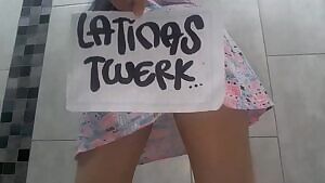 hottest big naturals melons and big perfect fitnss barely 18 girls shaking ass & tits , miniskirt, g-string, wet pantys +18