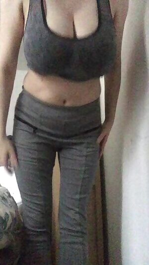 Working out my boobs. Gotta keep them in shape ..😉